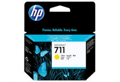 HP 711 29ML Yellow Ink cartridge  Designjet T120 Series